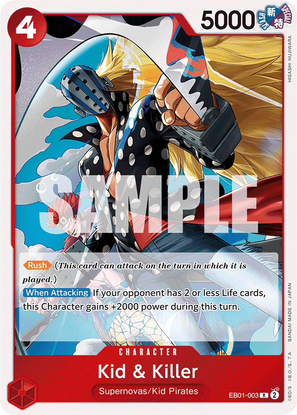 Kid & Killer · R · Promo Cards · EB01-003