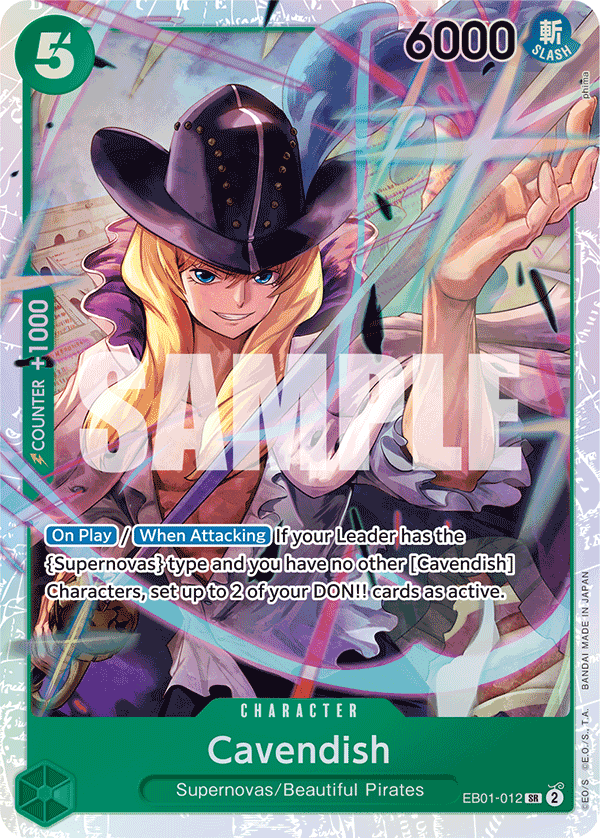 Cavendish · SR/P · Memorial Collection · EB01-012