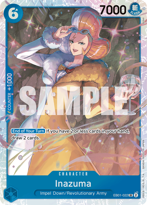 Inazuma · SR/P · Memorial Collection · EB01-022