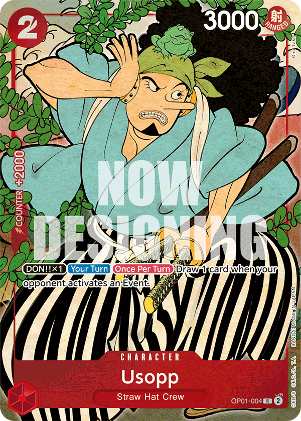 OP01-004, illustrated by phima