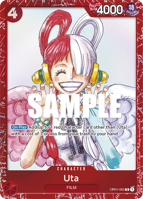 A card illustrated by Akiko Sugizono