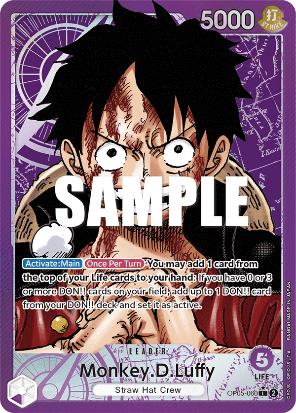 Monkey.D.Luffy, illustrated by Hokuyuu