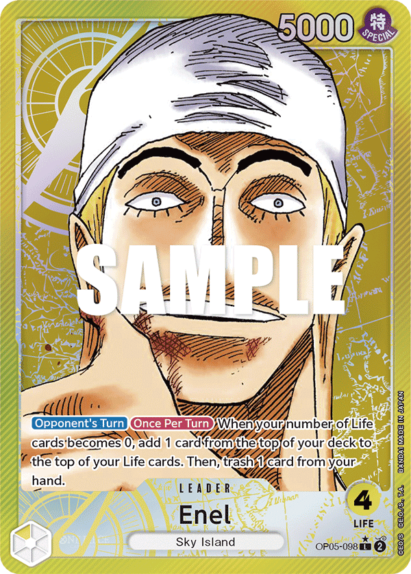 Enel, illustrated by Hokuyuu