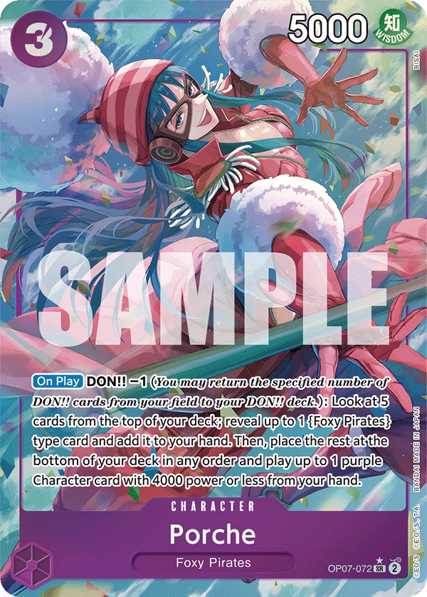 OP07-072, illustrated by BISAI