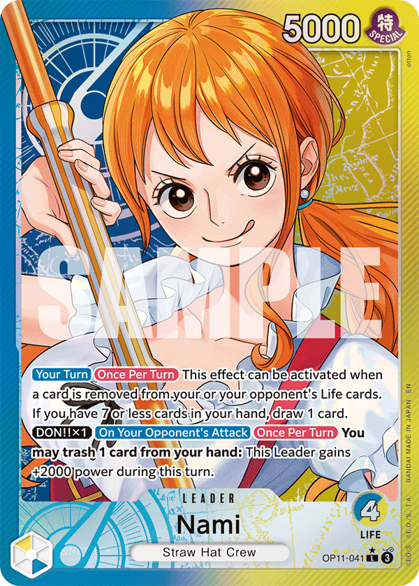 Nami, illustrated by otton
