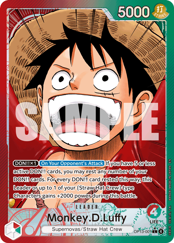 Monkey.D.Luffy, illustrated by otton
