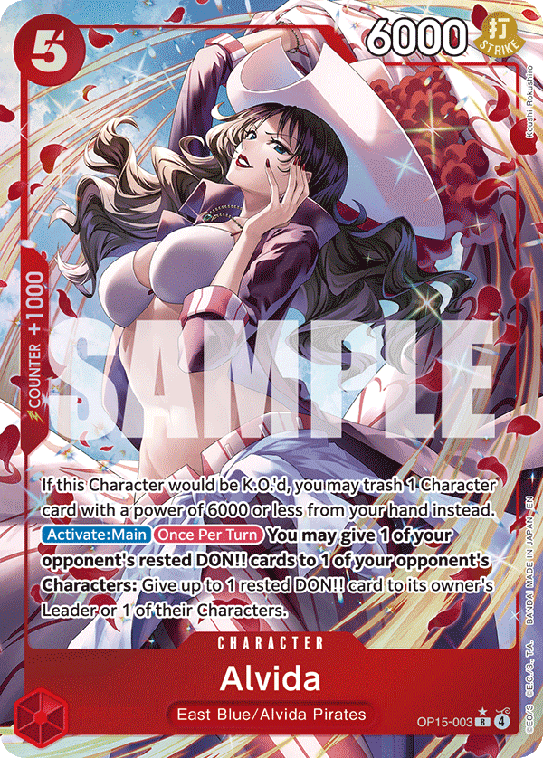 OP15-003, illustrated by Koushi Rokushiro