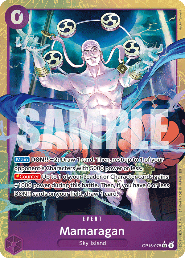 OP15-078, illustrated by Hachi Takashi